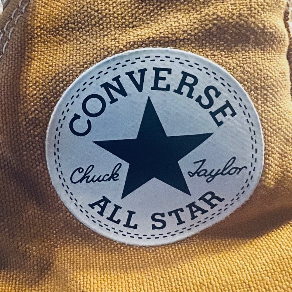 Converse All Star-Chuck Taylor-Unisex Burnt Honey High Top Sneakers-W 9, M 7 - Picture 2 of 16